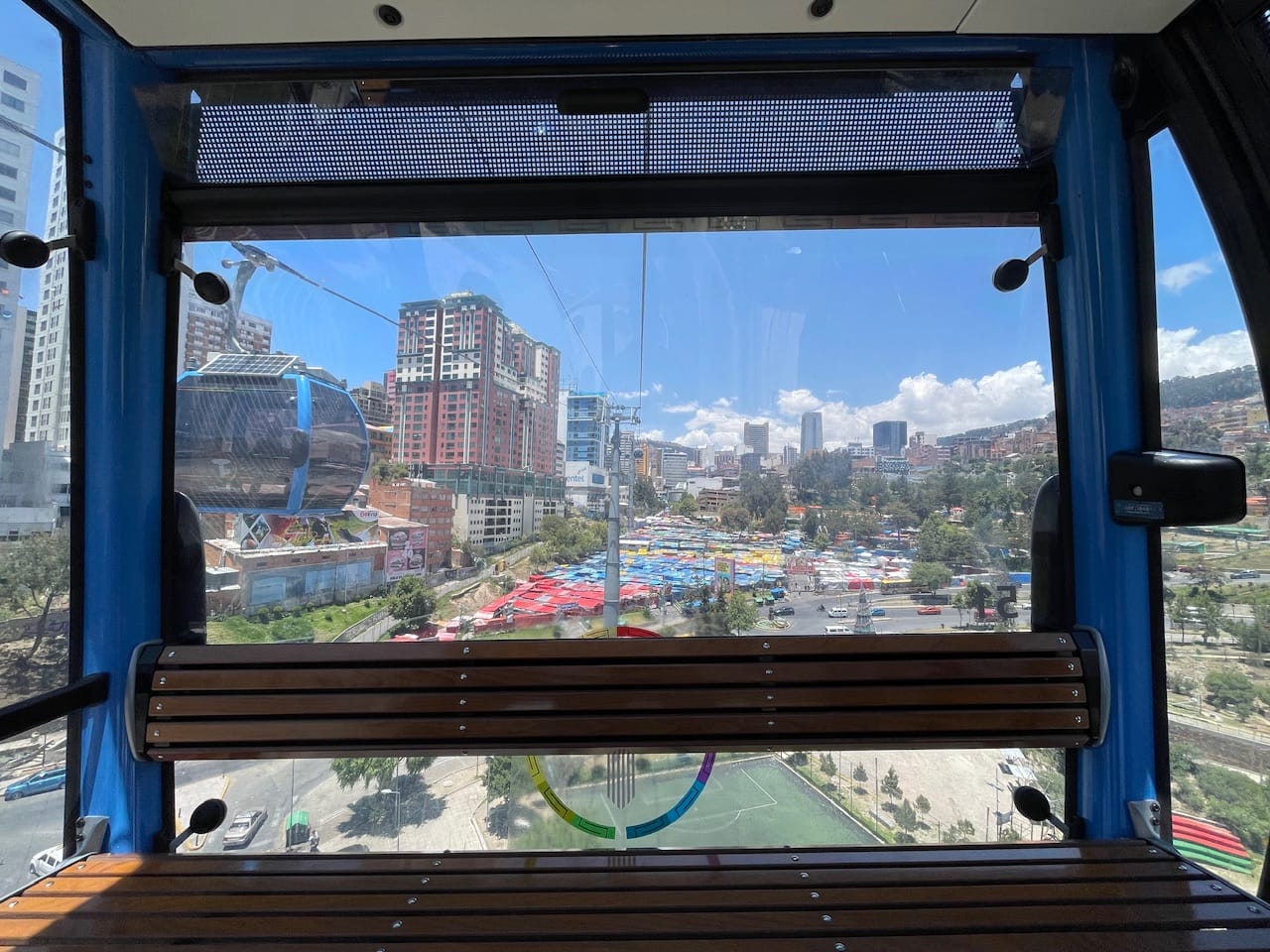 Seilbahn in La Paz