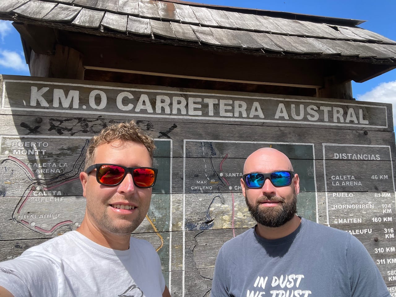 Beginn der Carretera Austral