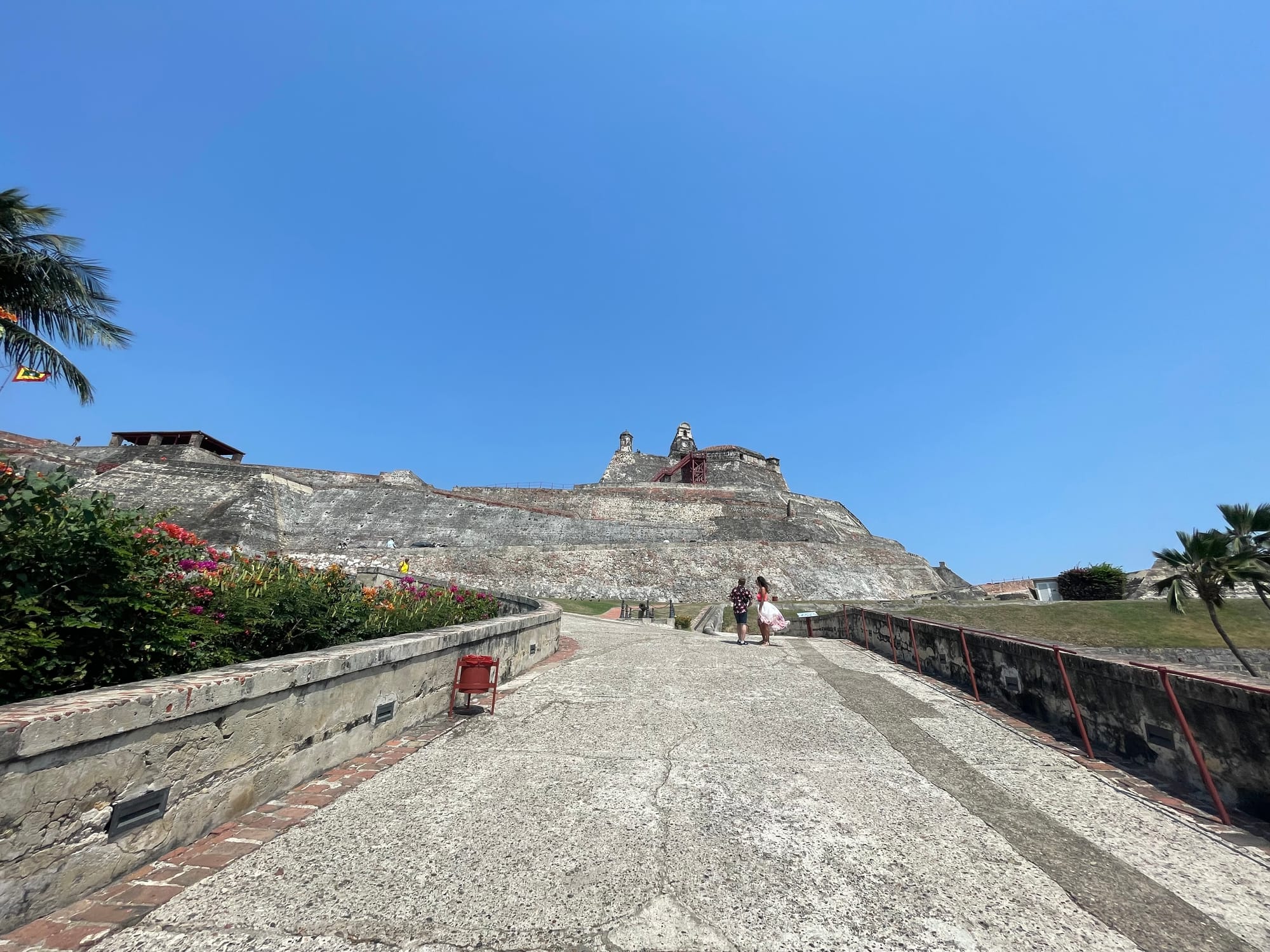 Aufstieg zur Festung