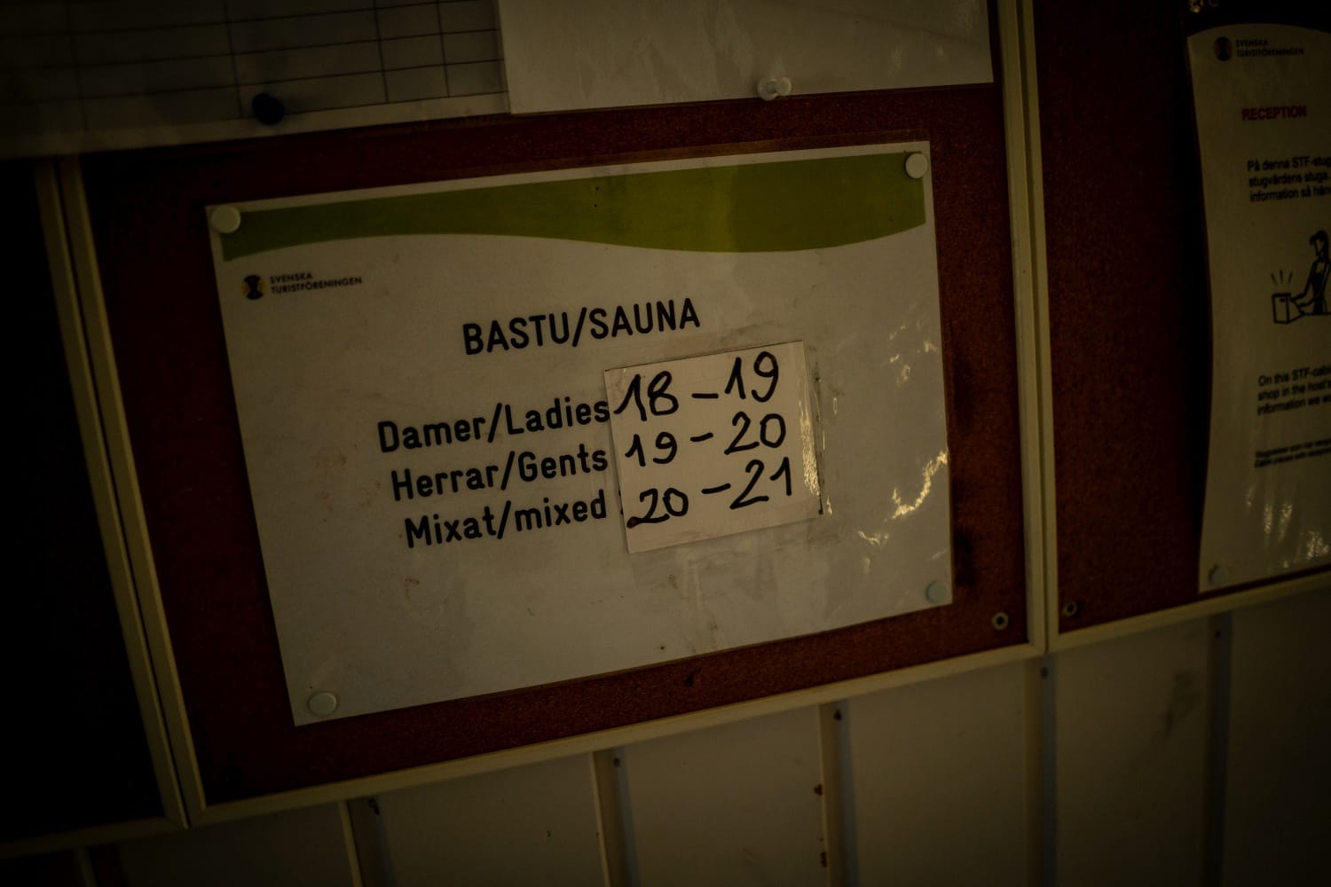 Besuchszeiten der Sauna