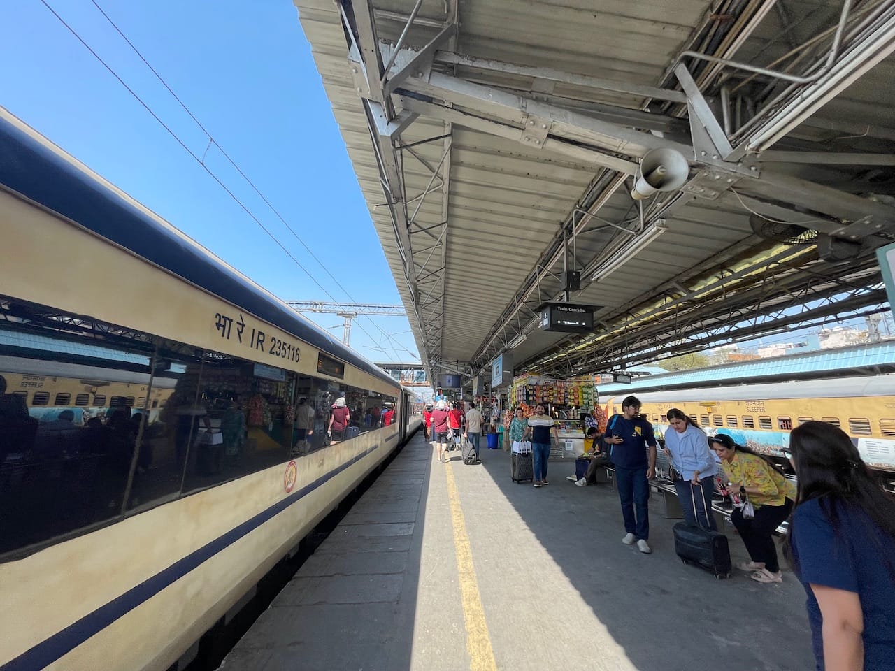 Zug nach Bhopal