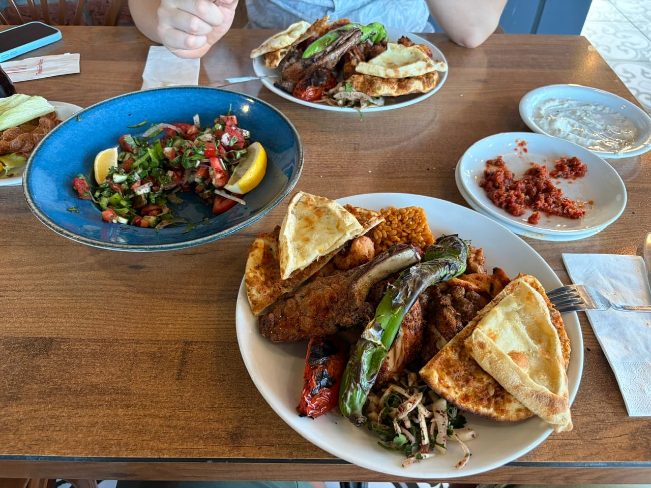 Abendessen in Şile