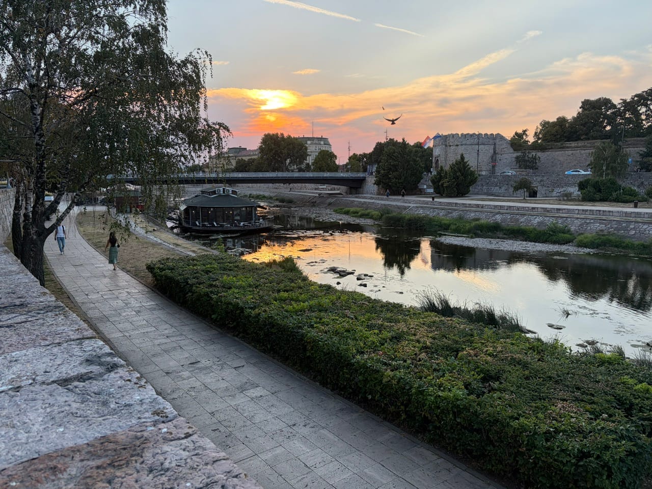Niš am Abend